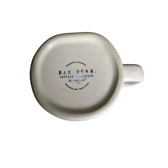 Rae Dunn Artisan Mug 16 Oz Easter Robins Egg Blue Interior Ceramic Coffee Tea - Picture 6 of 6